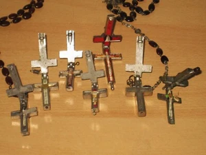 Konvolut Klosterarbeit / Reliquien / Reliquie / Kreuz / Reliquienkreuze - Bild 1 von 7