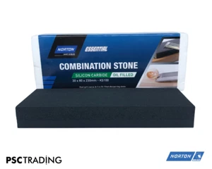 Peine grande de carbohidratos de silicio Norton Bear KS100 piedra afiladora gruesa/fina 230x80x30 - Imagen 1 de 1
