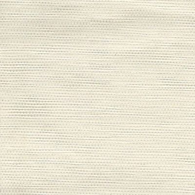 Kenneth James by Brewster 2732-80094 Henan White Paper Weave Wallpaper - Image 1 of 2