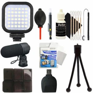 Compact Light & Accessory Kit for CANON EOS Rebel T6i T6 T6s T5i T5 T4i T3i - Picture 1 of 11