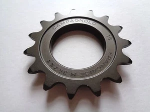 Rare NOS Vintage Campagnolo Record Aluminium 15T 1/8" fixed gear track/pista cog - Picture 1 of 3