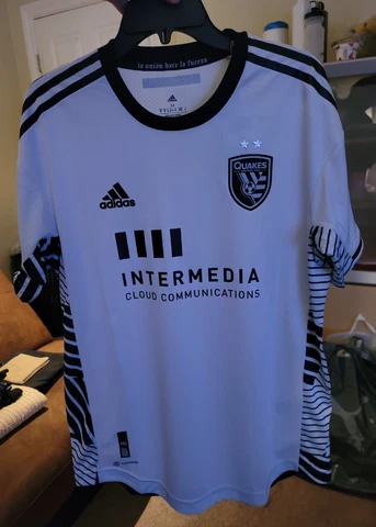 ADIDAS Jersey Authentic San Jose Earthquakes 22-23 Size M Cover