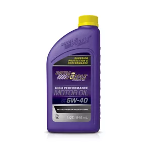Olio Motore Auto Royal Purple High Performance 5W-40 1LT 100% Sintetico Superior - Picture 1 of 1