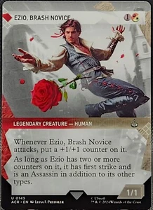 2x Ezio, Brash Novice #145 Vitrina Assassin's Creed Regular Poco Común - Imagen 1 de 2