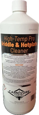 CARNIVORE CARTEL High Temp Professional Griddle & Hotplate Cleaner - 1L