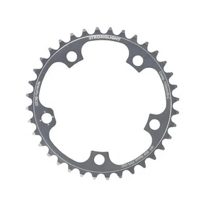 Stronglight Zicral 7075 Al 9/10 Speed Chainring | 110mm BCD | Silver | All Sizes - Picture 1 of 1