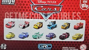 36 DISNEY PIXAR CARS MINI RACERS BLIND BOX CASE A FLO GRC MATER CRUZ SHU GMC - Picture 1 of 1