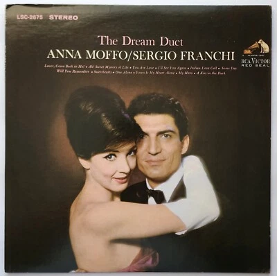 ANNA MOFFO / SERGIO FRANCHI - THE DREAM DUET LP 1973 (RCA VICTOR) LSC-2675 - Image 1 of 4