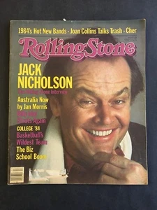 Rolling Stone Magazine March 29 1984 Jack Nicholson - Picture 1 of 2