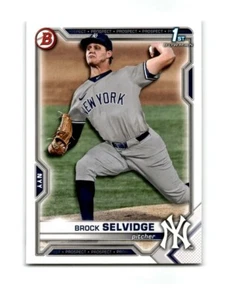 2021 Bowman Draft - #BD-24 Brock Selvidge (RC) - Picture 1 of 2