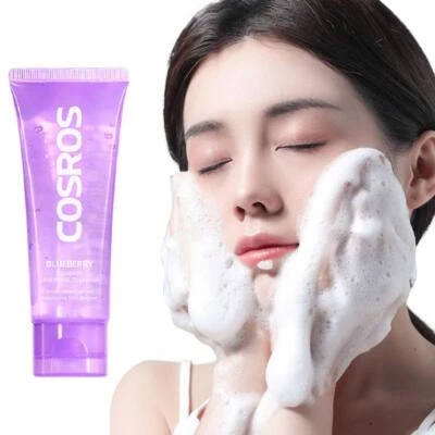 Blue Berry Ceramide Low PH Gel Cleanser 80g Facial Wash Skin Care N8D5 B2W2 Z1L8 - Image 1 of 4