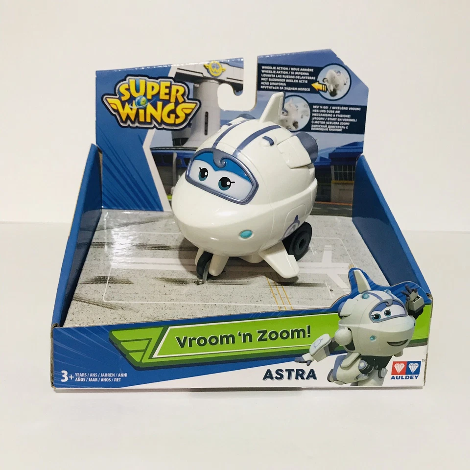 Super Wings Vroom 'n Zoom ASTRA Toy Vehicle