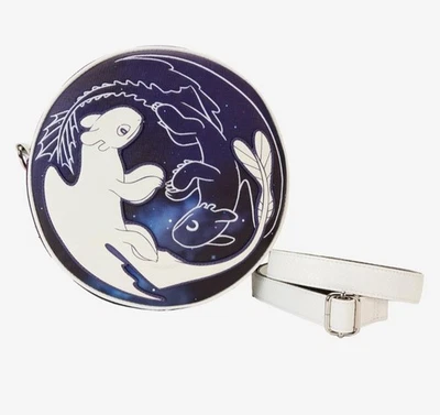 NUEVO Bolso Bandolera Loungefly Cómo Entrenar a Tus Dragones Furias Brilla en la Oscuridad Foto 1 de 4