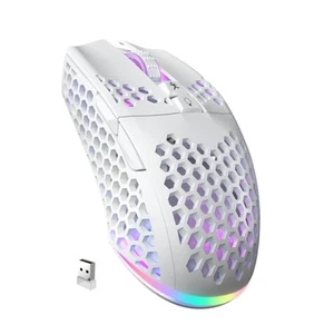 SM600 White Wireless Gaming Mouse,8000 DPI Tri-Modes BT5.1/Type-C Wired/2.4G ... - Picture 1 of 8