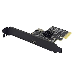 PCI-Express X2 to Type-E + Type-C Expansion Card USB3.2 GEN2 10Gbps ASM31429715 - Afbeelding 1 van 7