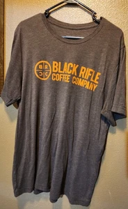 Black Rifle America’s Coffee Logo T Shirt Black Men's Size XL  - Picture 1 of 5