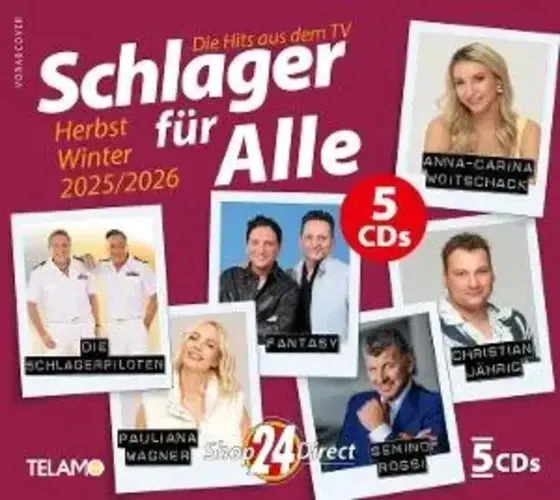 Schlager für Alle:Herbst/Winter 2025/2026 | Various | Audio-CD | CD | 2025 - Bild 1 von 1