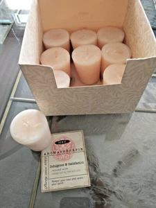 Root Candle Aromatherapie Indulgence & Satisfaction Orange Rose & Pine 9 Votives - Picture 1 of 4