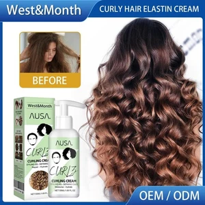 50ml Curly Elastin Mousse Compact Portable Easy to Use Lightweight Beauty - Picture 1 of 6
