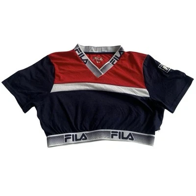 Top corto deportivo FILA para mujer talla S Foto 1 de 4