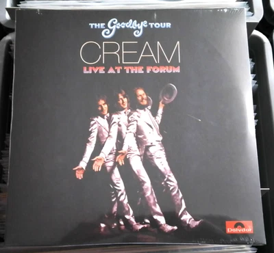 Cream - Goodbye Tour Live At The Los Angeles Forum 1968 (Ltd. Colour 2 LP Vinyl) - Bild 1 von 4