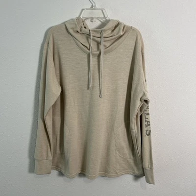 Cabelas Sudadera con Capucha Mujer L Beige Pullover Caza Sudadera Suéter Exterior Informal Foto 1 de 4