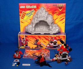 LEGO Fright Knights Traitor Transport #6099 Complete w/ Dragon Cave, Box, Manual