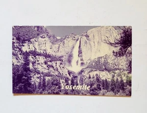 Yosemite Waterfall Magnet Souvenir Photo Rubber Vintage 1998 Free Shipping - Picture 1 of 3