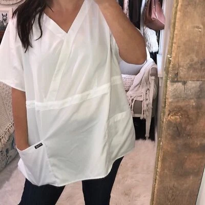 Blusa esfoliante médica Grey’s Anatomy 3XL enfermeiras/RN/LPN - Imagem 1 de 4