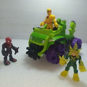 Imaginext Dr Zoom. Electro. Spider-Man and Hauler Vehicle RARE