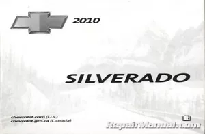 Used 2010 Chevrolet Silverado Owners Manual - Picture 1 of 1