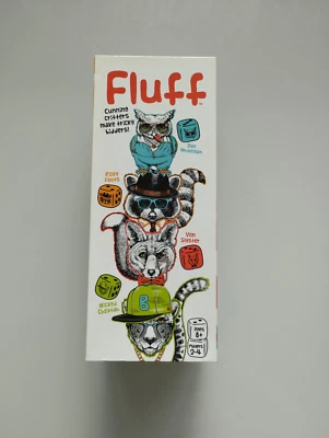 Bananagrams FLUFF Liar’s Dice for Cunning Critters Family Rolling Dice Game - Image 1 of 4
