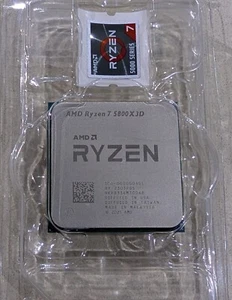 AMD Ryzen 7 5800X3D 8-core 16 thread 3.4 GHz socket AM4 CPU - Picture 1 of 4