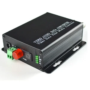 2CH Digital Video Data 20Km Fiber Media Converters Transmitter Receiver -FC SM - Picture 1 of 7