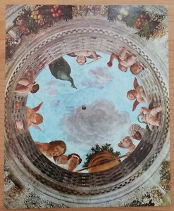 Ritaglio Illustrazione Andrea Mantegna Camera degli Sposi Particolare Soffitto - Picture 1 of 1