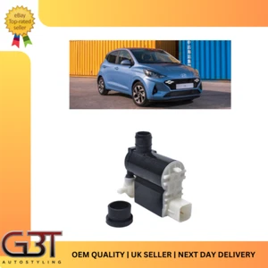 WINDSCHEIBENWASCHPUMPE VORNE UND HINTEN FÜR HYUNDAI I10 I20 I30 IX20 IX55 UK LAGER - Bild 1 von 8