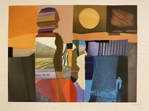 Ungerahmte Lithographie „Stille Frau“ von Max Papart Bleistift signiert & nummeriert - Bild 1 von 15