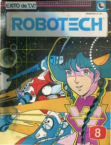 ROBOTECH - Magazine # 8- Comic - Argentina 1986 - Picture 1 of 1