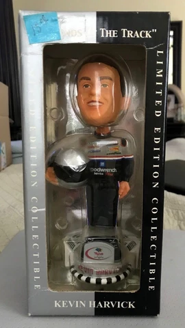 Kevin Harvick 2001 Raybestos Rookie of Year Bobble Head Forever Collectibles NIB Cover