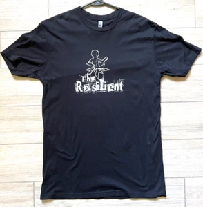 The Resilient Veteran Band T Shirt Medium Black Short Sleeve Rock Combat Music - Bild 1 von 6