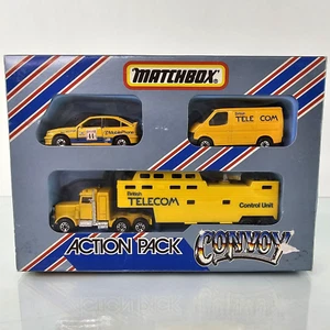 Matchbox Convoy Action Pack CY206 BRITISH TELECOM 1:64 Diecast 3-Pack RARE NOS - Picture 1 of 17