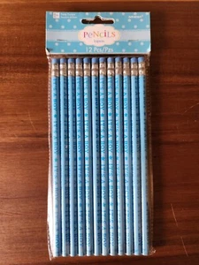 New Boy Gender Reveal Baby Shower Party Favors Pencils - Picture 1 of 3