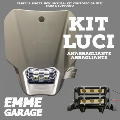Kit Luci TM Racing x Mascherina Piatta Anabbagliante + Abbagliante Plug And Play - Image 1 of 2