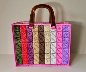 Bolso de mano multicolor - Imagen 1 de 4
