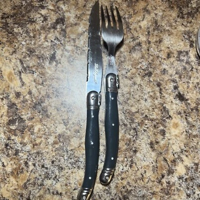 Laguiole  France Home Flatware Wood Handle 2 Pieces - Image 1 of 4