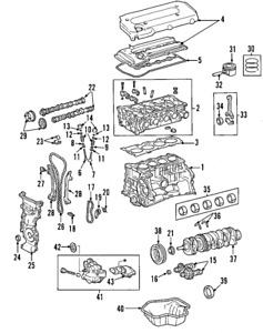 Genuine Toyota Engine Camshaft Bearing 11811-28010-03