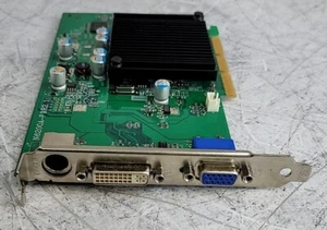 NVIDIA e-GeForce 6200LE 256-A8-N295-LX AGP Graphics Card 256MB VGA DVI TV-OUT - Picture 1 of 3