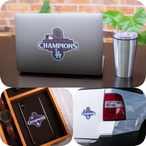 2024 World Series Champion Los Angeles Dodgers Vinyl Sticker Aufkleber Autoaufkleber NEU - Bild 1 von 4