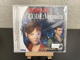 Resident Evil -- CODE: Veronica (Sega Dreamcast, 2000) Factory Sealed🔥