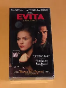 Evita VHS Madonna Antonio Banderas Movie Jonathan Pryce Alan Parker Film Peron - Picture 1 of 5